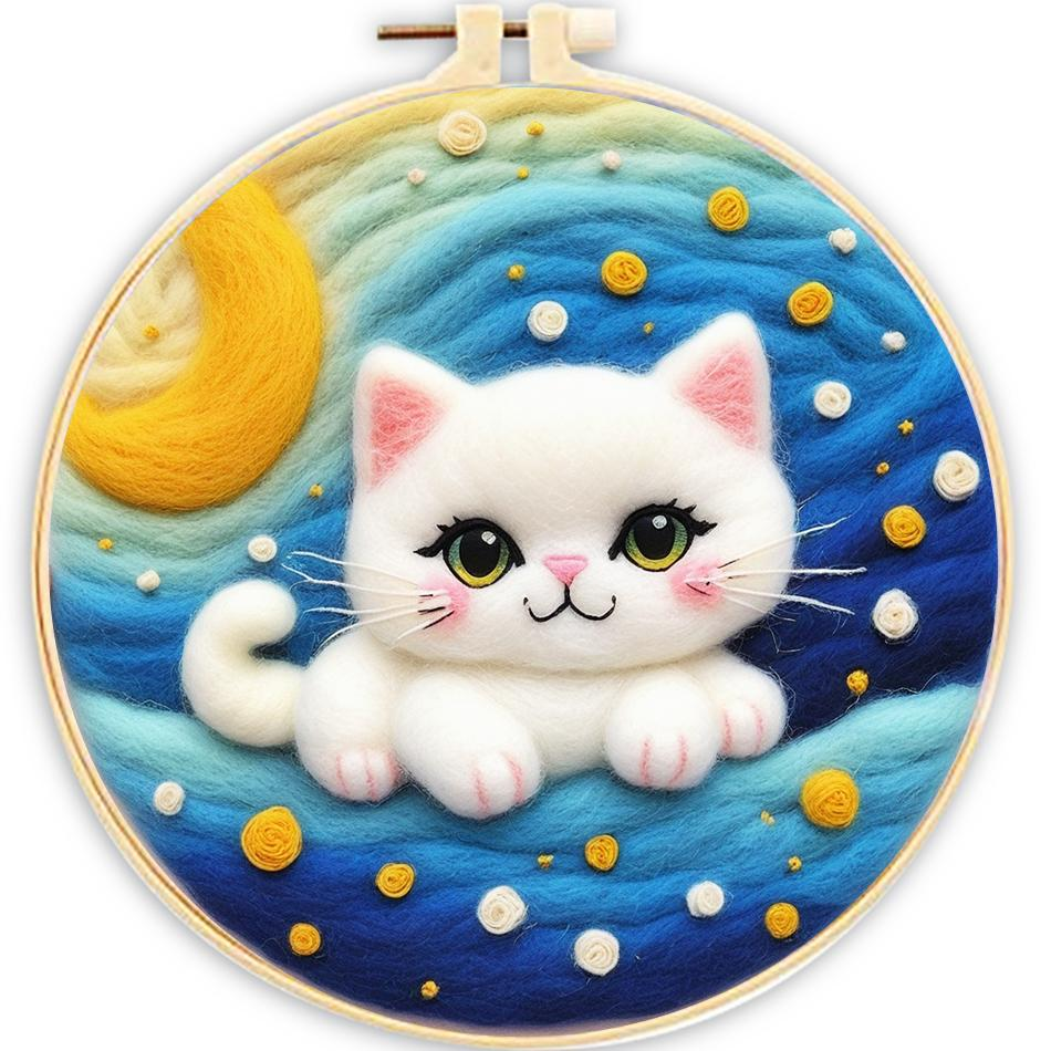 Комплект за рисуване с вълна (felting)
