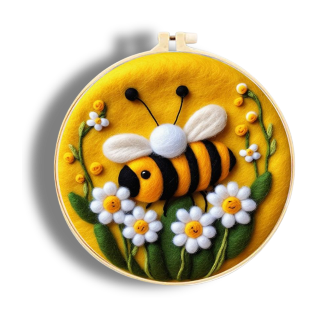 Комплект за рисуване с вълна (felting)