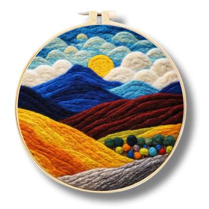 Комплект за рисуване с вълна (felting)