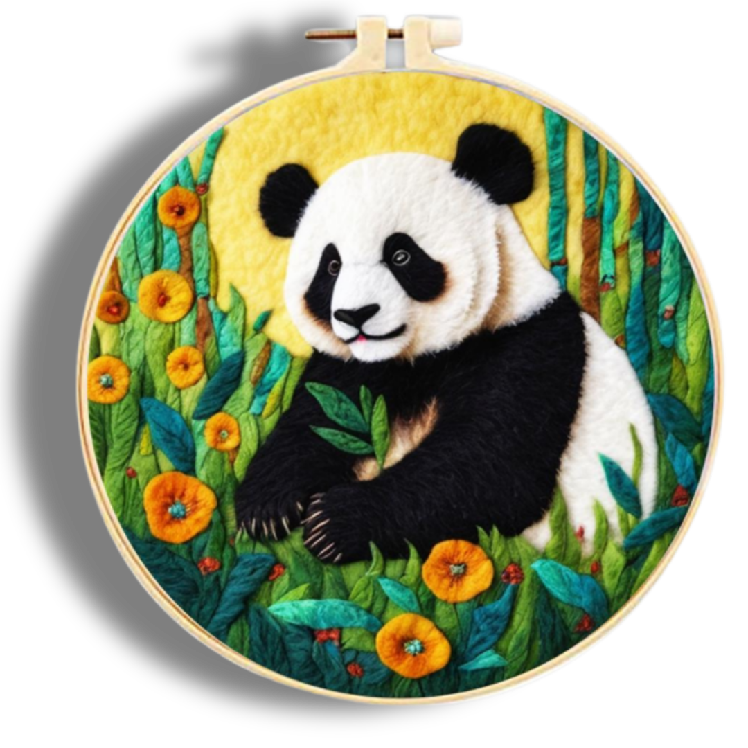 Комплект за рисуване с вълна (felting)