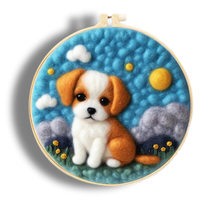 Комплект за рисуване с вълна (felting)