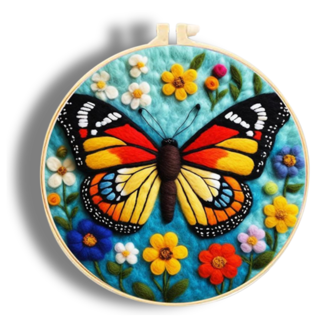 Комплект за рисуване с вълна (felting)