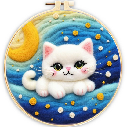 Комплект за рисуване с вълна (felting)