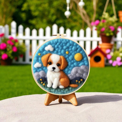 Комплект за рисуване с вълна (felting)
