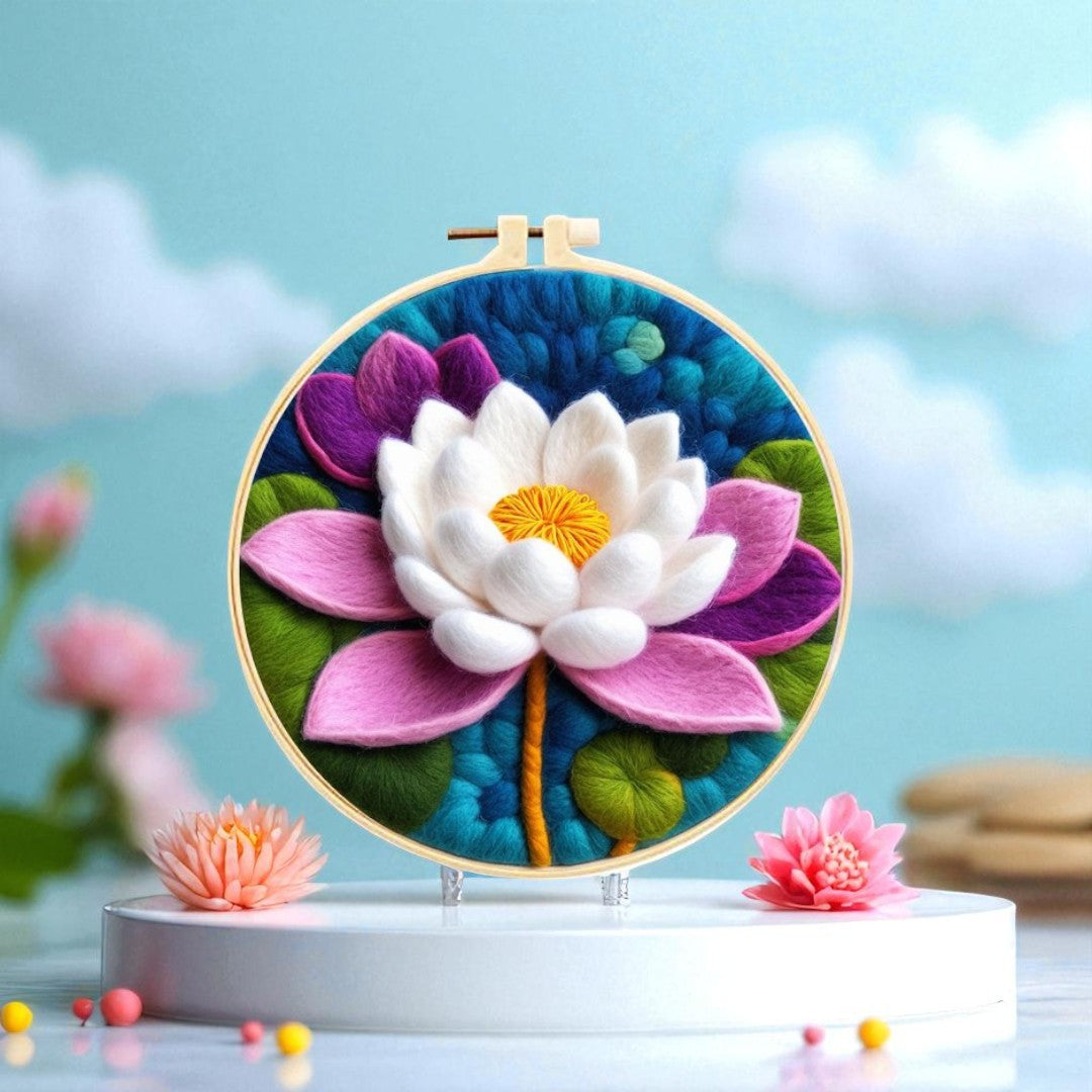 Комплект за рисуване с вълна (felting)
